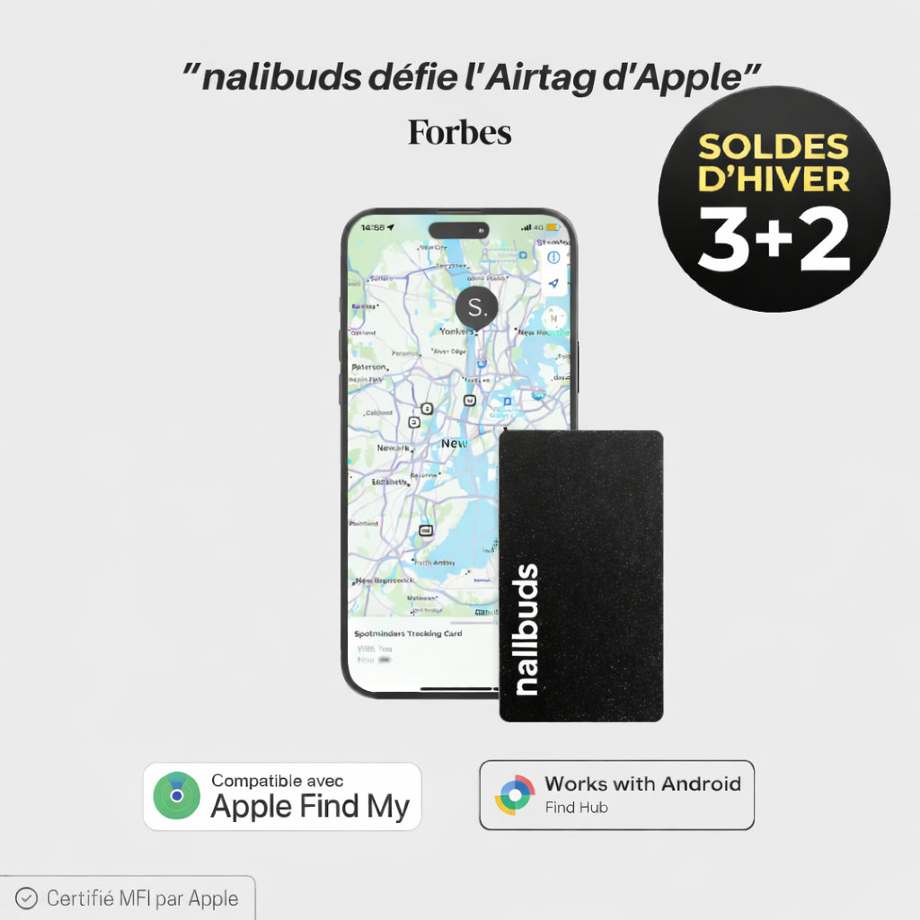 NALIBUDS. V2  - CARTE DE LOCALISATION GPS