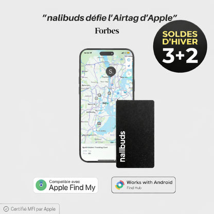 NALIBUDS. V2  - CARTE DE LOCALISATION GPS