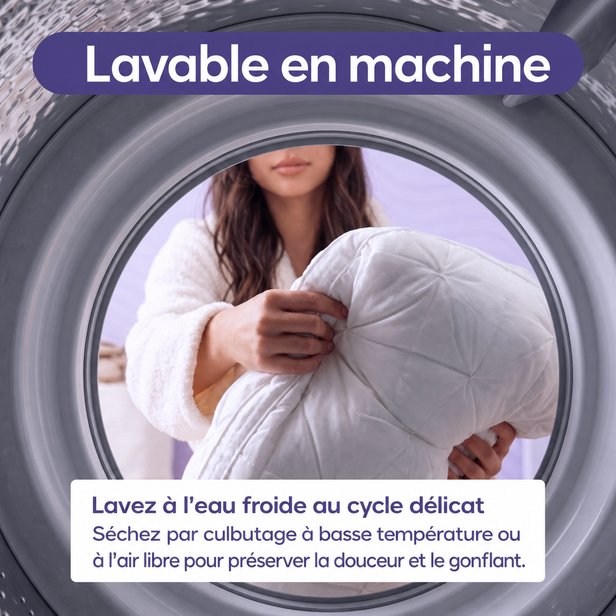 Oreiller Ploof — Ultra Moelleux et Gonflant Durable