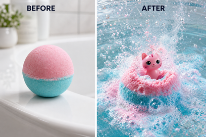 Bulles de bain magiques