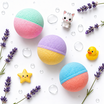 Bulles de bain magiques