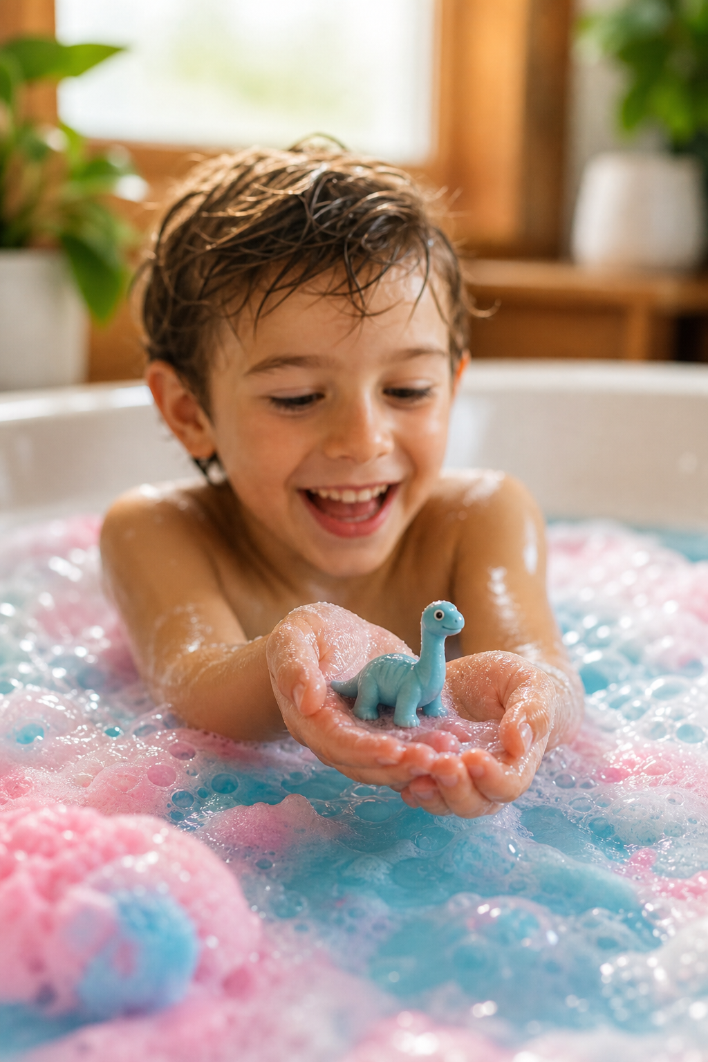 Bulles de bain magiques