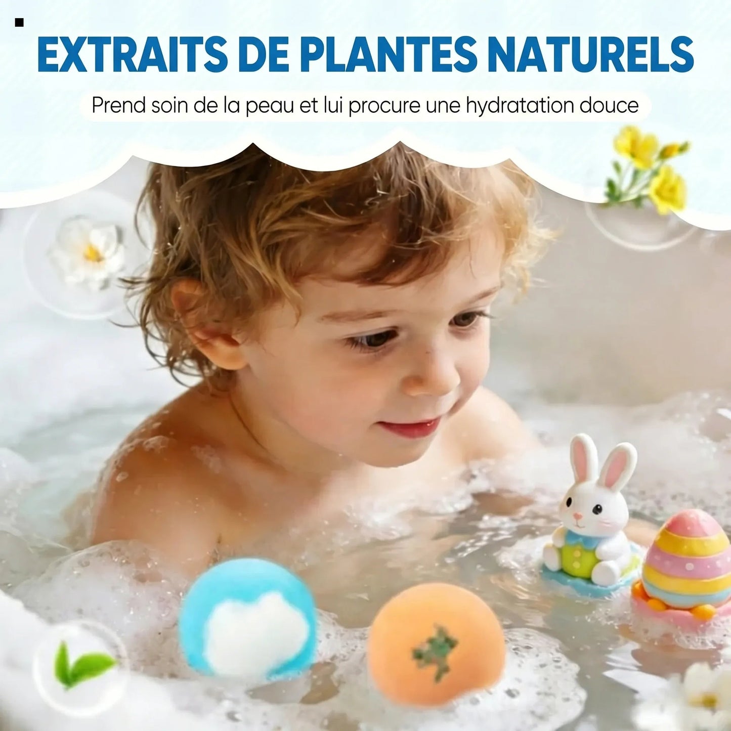 Bulles de bain magiques