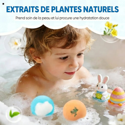 Bulles de bain magiques
