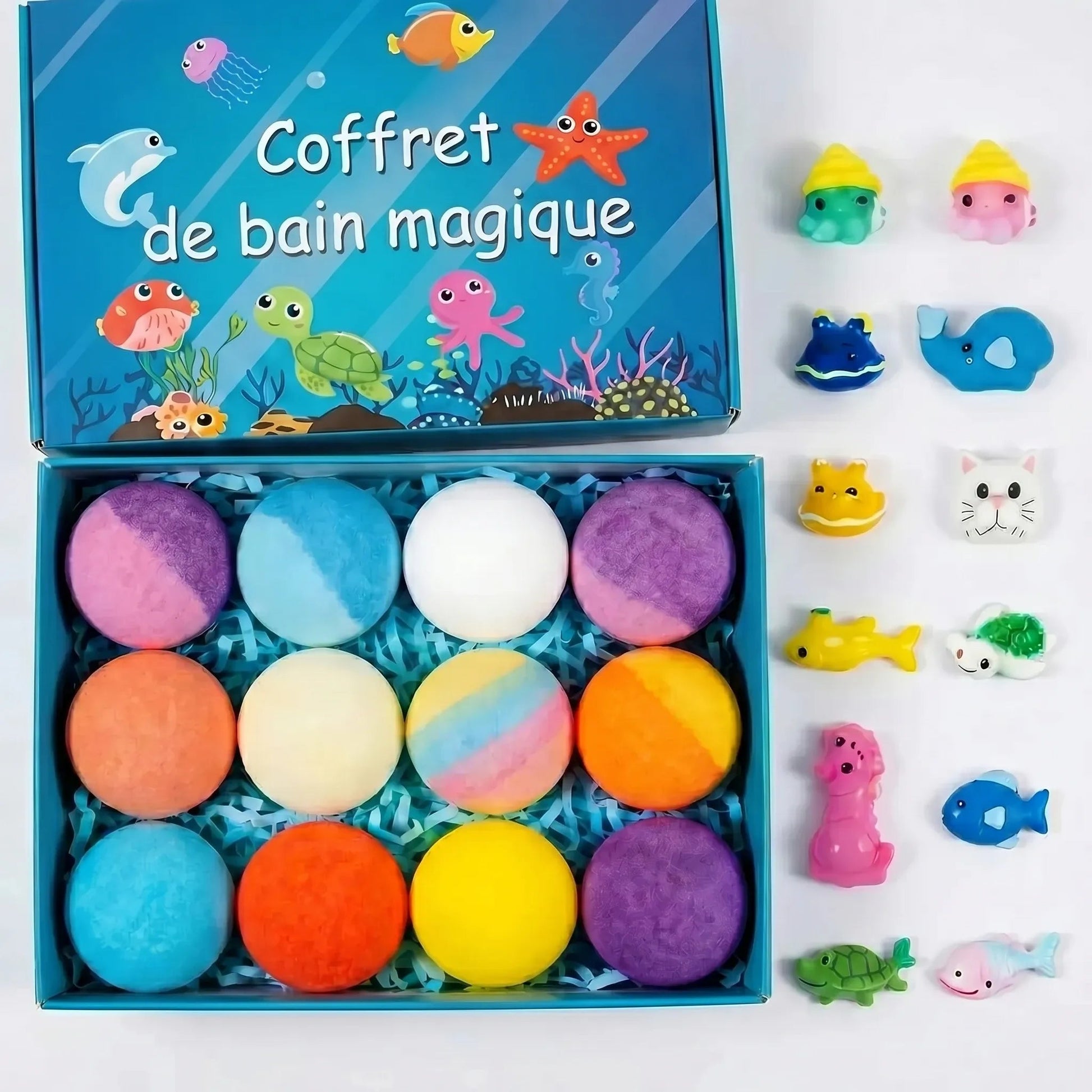 Bulles de bain magiques